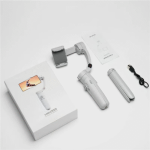 M1 3-AXIS Merak One Original Gimbal | Advanced Gyroscope | Shake-Free Footage | Real Time Charging | Manunt Zooming, Time-Lapse, Honzontal & Portait Mode | Ideal for Vlogging & Travel