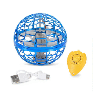 Flying Ball Toy for Kids – Hand Controlled 360° Boomerang Spinner with LED Lights | USB Rechargeable Mini Hover Orb for Boys & Girls | Indoor & Outdoor Fun Toy