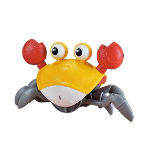 Toy Imagine Crawling Crab Baby Toy – Smart Sensor Musical Tummy Time with Led Lights | USB Rechargeable Crawling Toy for Babies & Toddlers 6-12 Months | Interactive Movement Fun | Color May Vary