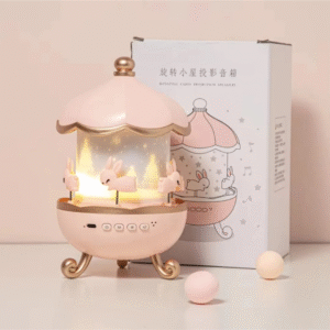 Desidiya Bunny Night Light Projector LED Lamp 6 Film Shades