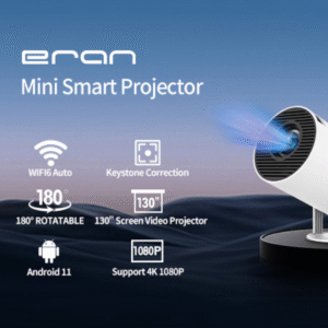 Hy300 Home Theater Projector 4K Android 11 Dual Wifi 6 200 ANS