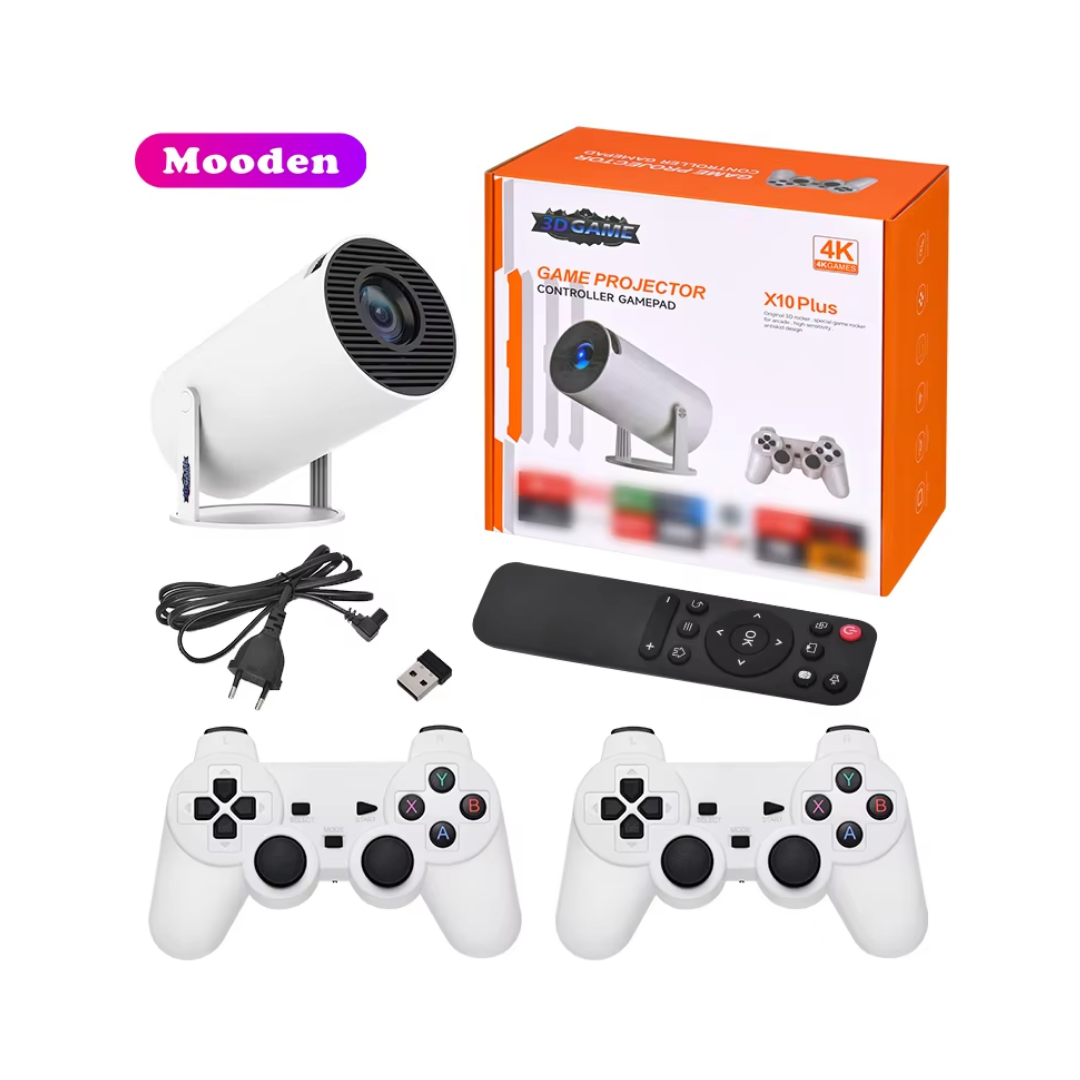 M8 2.4G Wireless Controller Gamepad Lite 4K Ultra HD Game Stick w/ 2 Controllers - Image 3