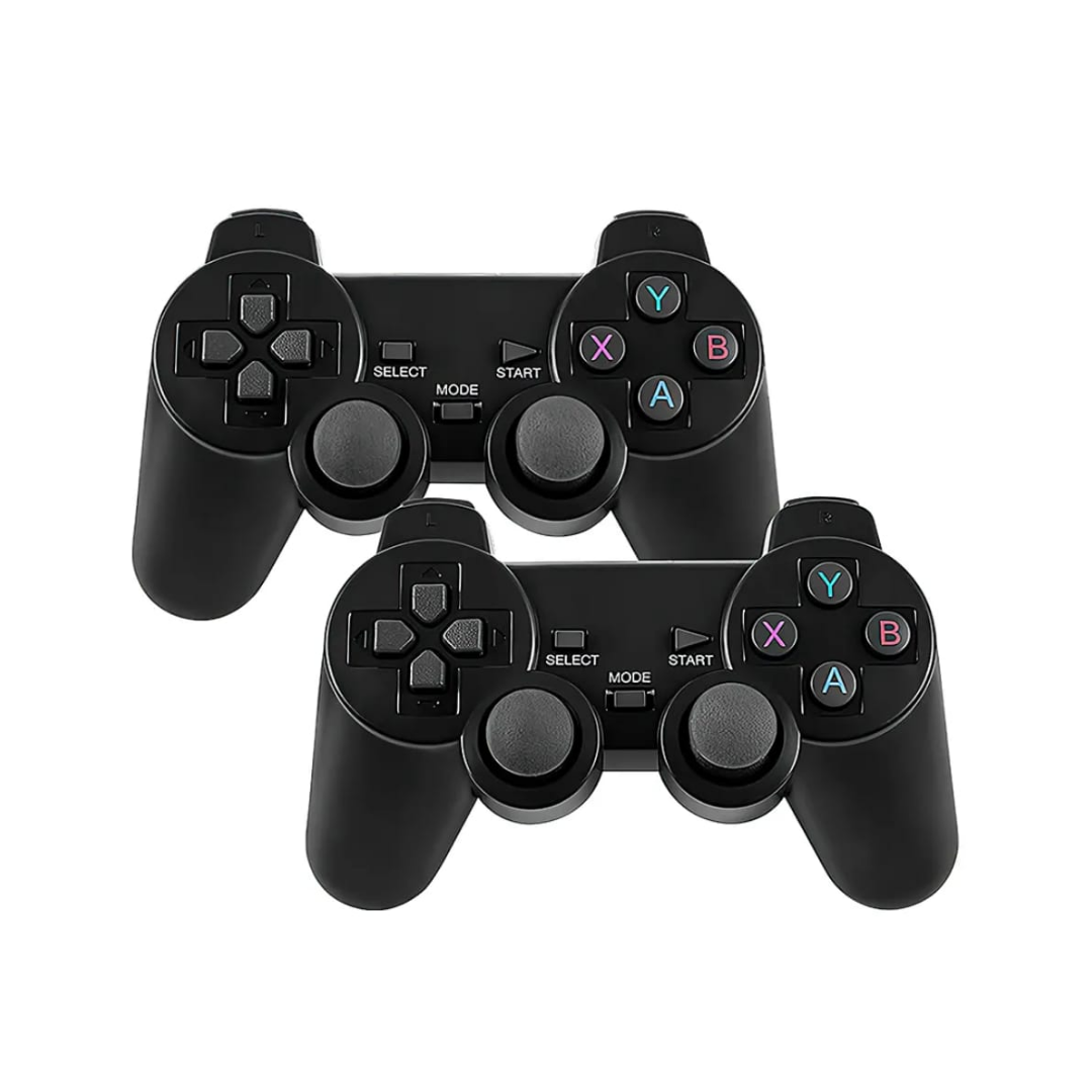 M8 2.4G Wireless Controller Gamepad Lite 4K Ultra HD Game Stick w/ 2 Controllers