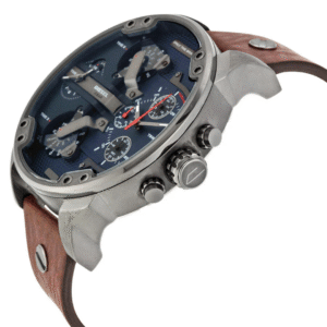 Diesel DZ7314 Mr. Daddy Men’s Watch – Dual Time Chronograph with Blue Dial