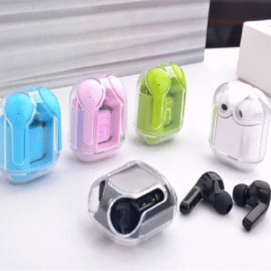 Ultrapods Max V5.1 Bluetooth Earbud with Charging Case and LED Digital Display, in-Built Microphone