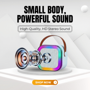 K12 Bluetooth Speaker with Wireless Microphone | 12-Inch Portable PA System | Powerful Bass, LED Display, Remote Control | Ideal for Events, Parties, Presentations, Karaoke, and Outdoor Functions