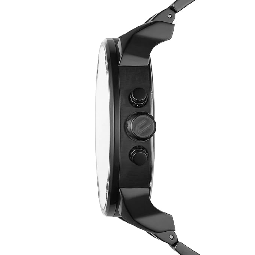 Diesel Men’s Analog Stainless Steel Watch with Black Dial & Bracelet – DZ7395 (Oversized Dial) - Image 2