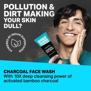 Charcoal Face Wash, 100g (Pack of 2) Deep Cleansing Power