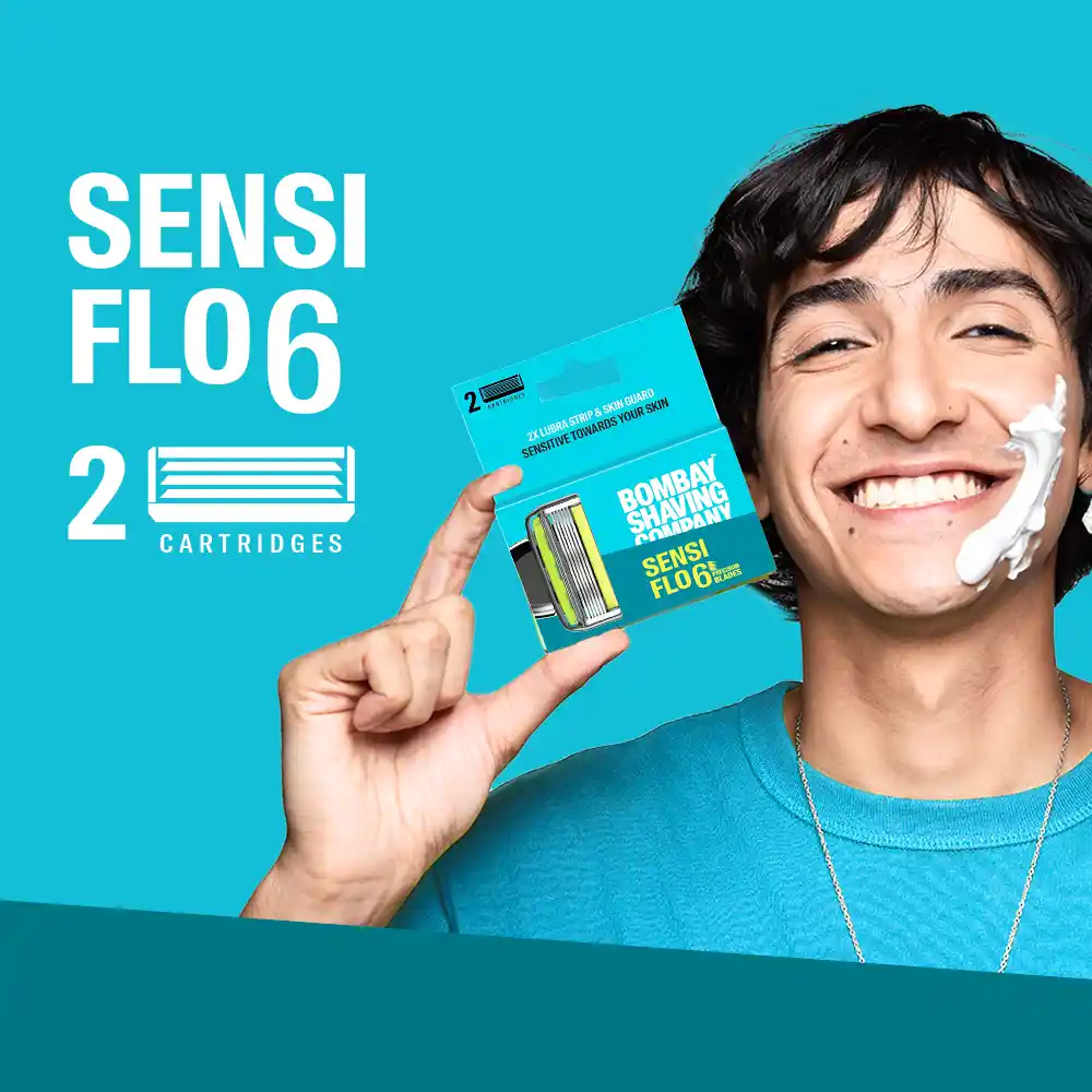 Sensi Flo6 / Luxe Cartridge (Pack of 2 Blades) - Image 3