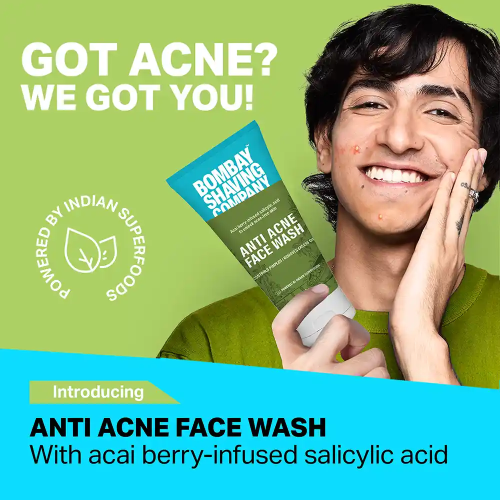 Anti Acne Face Wash, 150g Fights Pimples & Excess Oil - Image 4