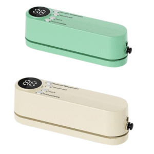 Vacuum Sealer Machine for Packing 3-in-1 Cordless Portable Packaging Machine with Digital Display Seal Vacuum & Inflate Rechargeable Vacuum Sealer bag for Food Dry and Moist Storage