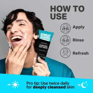 Charcoal Face Wash, 100g 10X More Cleansing Power