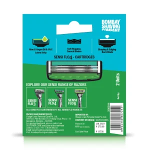 Sensi Flo4 Cartridge (Pack of 2 Blades)