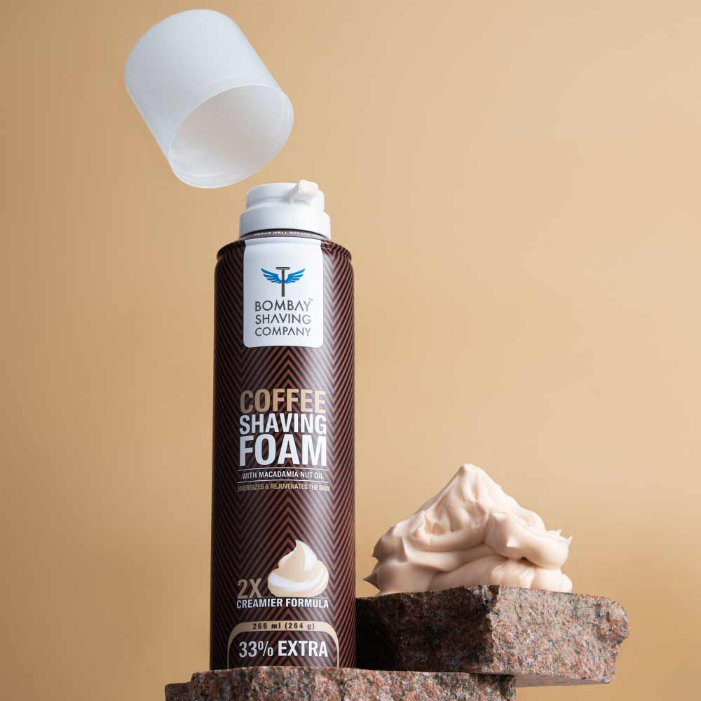 Coffee Shaving Foam, 264g Exfoliate & De-Tan Like a Pro