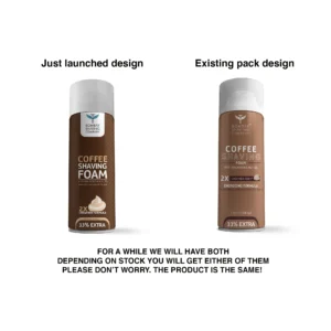 Coffee Shaving Foam, 264g  Exfoliate & De-Tan Like a Pro
