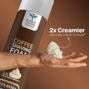 Coffee Shaving Foam, 264g  Exfoliate & De-Tan Like a Pro