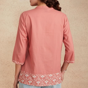 Myx Women's Cotton Printed A-line Short Kurti | Available in Plus Size