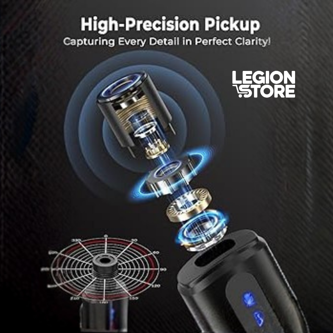 S12 Wireless Microphone for YouTube & Content Creation Type-C Single Channel | LED Indicator | Adjustable Noise Reduction - Image 2