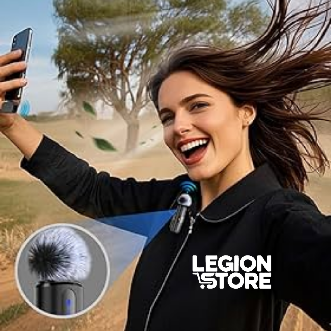 S12 Wireless Microphone for YouTube & Content Creation Type-C Single Channel | LED Indicator | Adjustable Noise Reduction - Image 4