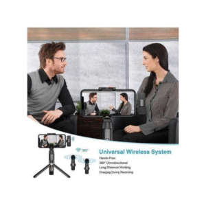 K9 Wireless Microphone for Recording – Mini Mic for All Smartphones