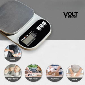 TH-WS15 Electronic Digital Kitchen Weighing Scale | 10 Kg Capacity | Backlight LCD | Made in India | 1 Year Warranty