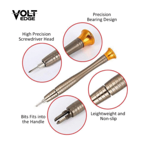 Built with Passion 27 in 1 Precision Screwdriver Set – Multi Pocket Repair Tool Kit for Mobiles, Laptops & Electronics