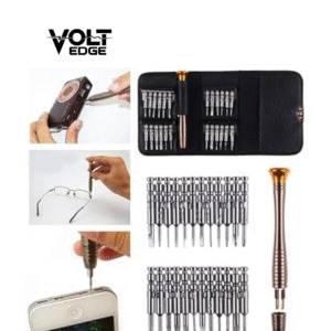 Built with Passion 27 in 1 Precision Screwdriver Set – Multi Pocket Repair Tool Kit for Mobiles, Laptops & Electronics