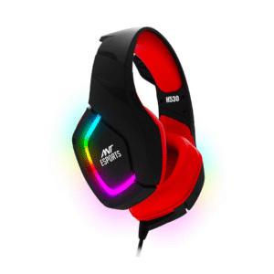 Ant Esports H530 Multi-Platform Pro RGB Gaming Headset – Black & Red