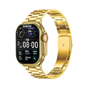 C9 Ultra-2 Gold Smartwatch (Gold Chain Strap Included)