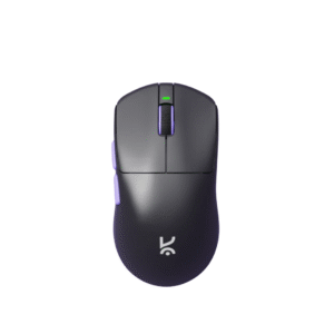 Kreo Ikaruss Wireless Gaming Mouse  Ultralight Gaming Mouse | Tri-Mode Connectivity | High DPI Sensor | Long Battery Life (Black)